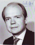 William Hague Black and white 8x10 cardstock photograph autographed by current First Secretary of