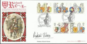 Professor Richard Holmes 1998 The Queens Beasts Benham BLCS139 official FDC signed by Professor