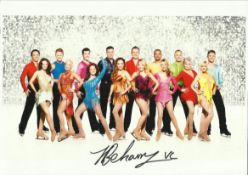 Johnson Beharry VC signed 12 x 8 colour photo line-up from Dancing on Ice Good condition