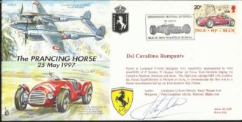 John Surtees signed The Prancing Horse 25/5/97 FDC. Surtees is a former Formula One World Champion