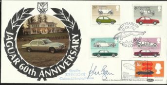 John Egan 60th Anniversary of Jaguar dated 13th Oct 1982 BOCS ( 2)15 signed by John Egan. Good