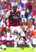 Guy Demel High quality colour 8x12 photograph signed by current West Ham defender Guy Demel. Bold