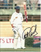 Graham Gooch Colour 8x10 photograph autographed by legendary cricketer Graham Gooch. Good condition