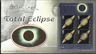 Heather Couper CBE signed Total Eclipse BLCS164 FDC. Couper is a British astronomer who popularised