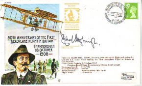 Richard Attenborough 1988 JS(AC)32 80th Anniversary of the First Aeroplane Flight in Britain at