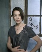 Olivia Williams signed 10x8 photo. Good Condition