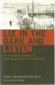 Ken Rees Great Escape WW2 signed paperback book Lie in the Dark and Listen. He was one of the