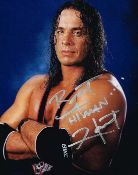 Bret Hart Signed 10 X 8 Signed photo. Good condition