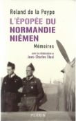 Roland de la Poype signed paperback book (in French). World War II fighter ace, member of the