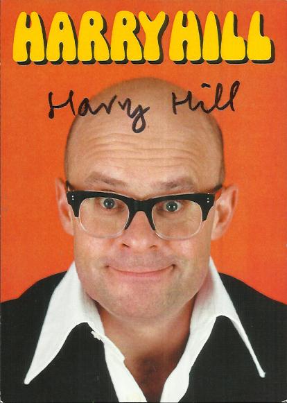 Harry Hill signed colour 6x4 photo Good condition.