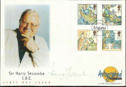 Harry Secombe signed Autographed Editions Missions of Faith FDC. Good condition