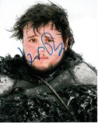 John Bradley 8x10 colour photo of John from Game Of Thrones, signed by John at the Game of Thrones