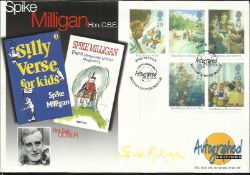 Spike Milligan signed Autographed Editions Enid Blyton FDC. Good condition