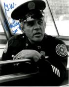 GW Bailey 8x10 photo of GW from Police Academy, signe by GW at TV Upfronts week, NYC, May, 2013.