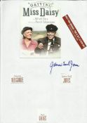 James Earl Jones signed A4 page with inset photo from Driving Miss Daisy.