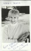 Wendy Craig signed 6x4 b/w photo.  Best known for her appearances in the sitcoms Not in Front of