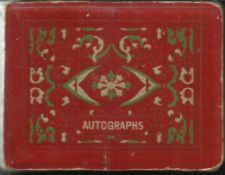 Autograph book, album with 90+ autographs collected by the vendors mother, includes The Hollies,