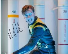 Michael Fassbender 10x8 colour photo of Michael from X-men, signed by him at Walter Reade theatre,