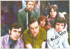 Michael Palin signed 12 x 8 colour Monty Python colour cast photo Good Condition