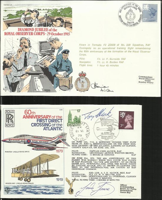 WW2 VIP signed covers 50+ covers in Royal Mail Album from across the cover series inc. Joint