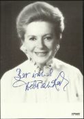 Deborah Kerr signed 6x4 b/w photo