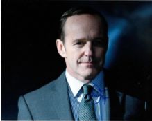 Clark Gregg 10x8 colour photo of Clark from Agents of Shield, signed by him at TV upfronts week,