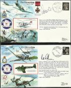 Battle of Britain & RAF collection of 60+ covers inc a full Pilot signed set of the 20 50th Ann