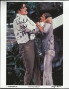 Richard Kiel, Superb colour 8x10 photograph from the Bond film Moonraker, autographed by Richard