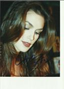 Cindy Crawford signed 10x8 colour photo. Good condition