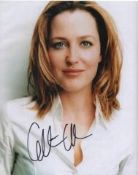 Gillian Anderson Signed 8x10 Photo. Good condition.