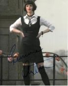 Gemma Arterton 8x10 colour photo of Gemma from St Trinians, signed by her in London. Good condition