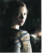 Natalie Dormer 8x10 colour photo of Natalie from Game of Thrones, signed by her in NYC. Good