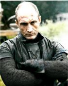 Michael McElhatton 8x10 colour photo of Michael from Game of Thrones, signed by in London, very