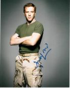 Damian Lewis 8x10 colour photo of Damian from Homeland, signed by him in London. Good condition.