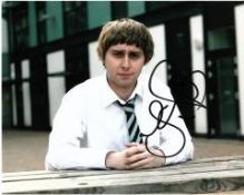 James Buckley 10x8 colour photo of James from the Inbetweeners, signed by him at Sundance Film