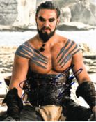 Jason Momoa 8x10 colour photo of Jason from Game of Thrones, signed by him at Sundance Film