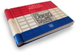 GB Stamps Stanley Gibbons album Nice Commemorative stamp book 1965 with illustrated pages of stamps