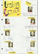 Cast of Losing Louis, Alison Steadman, Lynda Bellingham, Jason Durr, Anita Briem, David Horovitch,