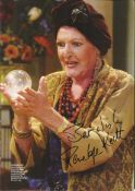 Penelope Keith signed 12 x 8 colour magazine photo as Madame Arcati. Good condition