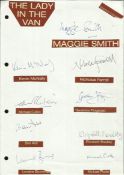 Cast of The Lady in the Van, Maggie Smith, Kevin McNally, Nicholas Farrell, Michael Culkin,