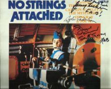 Thunderbirds record multi-signed 10"" long play vinyl record No Strings Attached autographed by