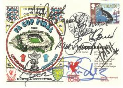 Wimbledon FC Multisigned 1988 FA Cup Final Dawn cover, Liverpool v Wimbledon, autographed by many