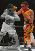 Michael Gomez: 8x12 Inch Photo Signed Boxer Michael Gomez, Famously Known As ?The Manchester