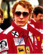 Daniel Bruhl signed 8x10 C Photo Of Daniel From Rush Signed In Blue, Obtained At The BAFTAs Pre