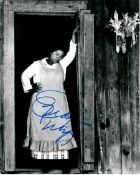Oprah Winfrey signed 8x10 B/W Photo Of Oprah From The Color Purple Signed In Blue, Obtained At The