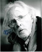 Bruce Dern signed 8x10 B/W Photo Of Bruce From Nebraska Signed In Blue, Obtained At Heathrow Prior
