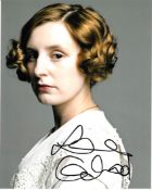 Laura Carmichael signed 8x10 C Photo Of Laura From Downton Abbey Signed By Laura In Black, Obtained