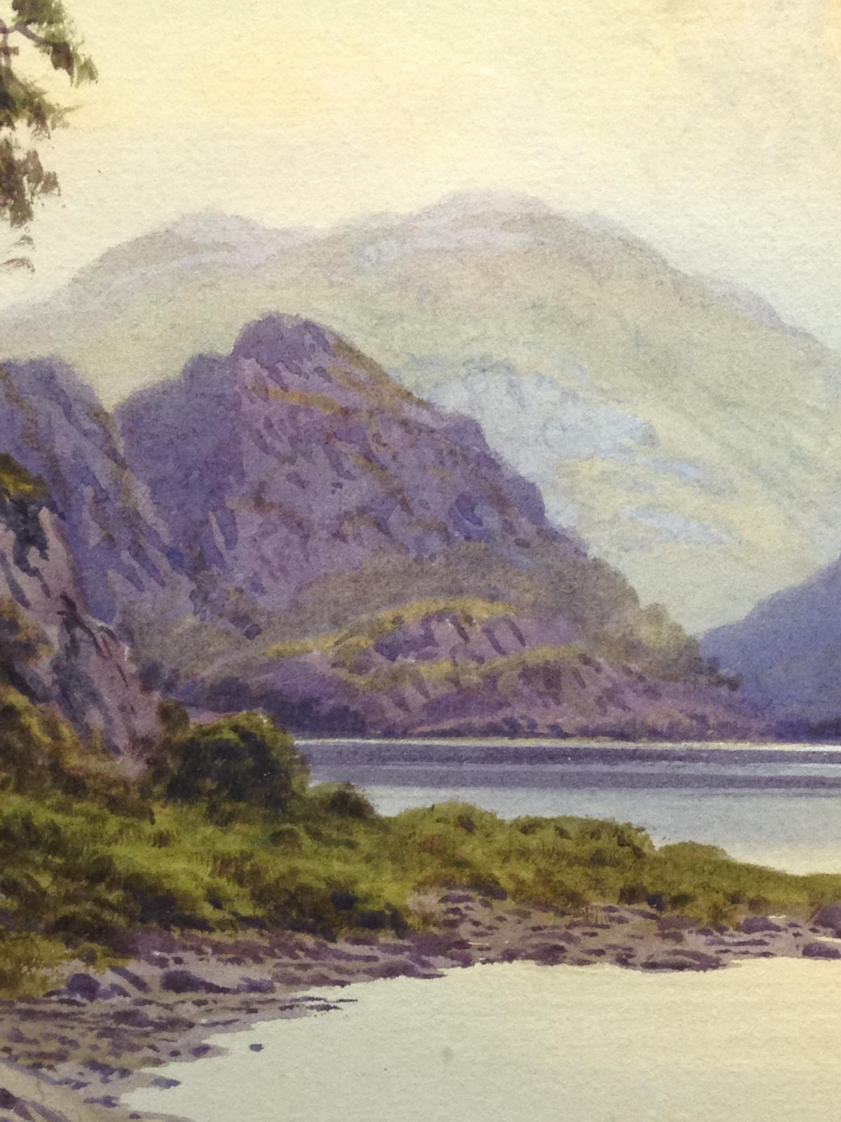 § Edward H Thompson (British, 1866-1949) Derwentwater and Borrowdale, signed lower right ""Ed H - Image 3 of 9