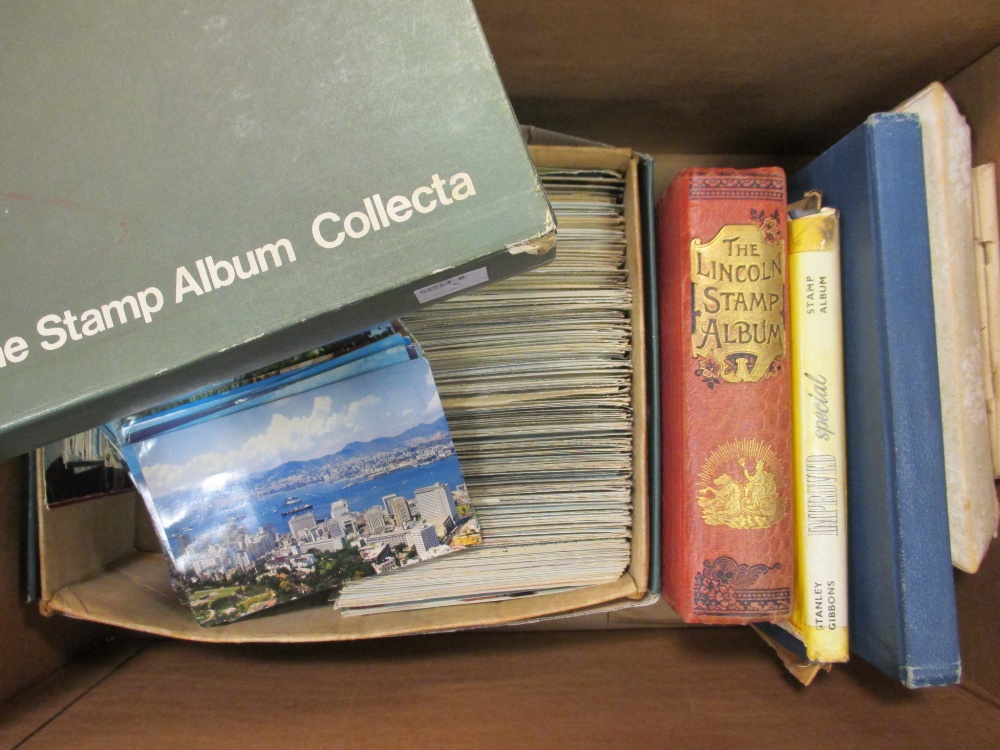 A large quantity of 19th and 20th century stamps and postcards
