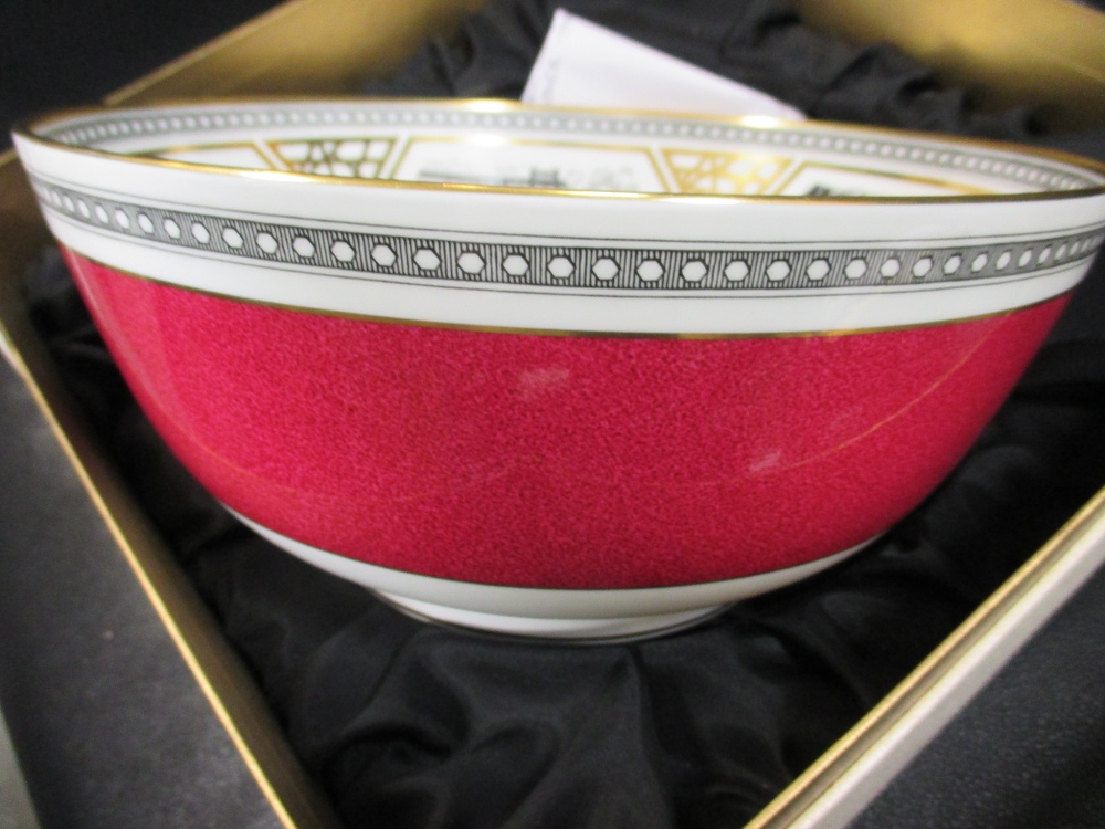 A unique Wedgwood bowl, especially commissioned by Shelton Iron and Steel and presented to Sir - Image 4 of 6